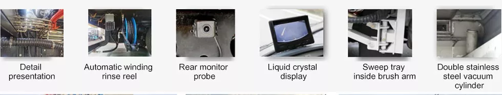 10.5 Tons Washing And Sweeping Vehicle